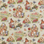 Dekostoff Gobelin Bunny Garden, beige