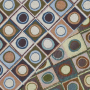 Decoratiestof Gobelin Geo Dots, crèmekleurig