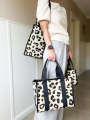 Dekostoff Gobelin Leo Spots, beige