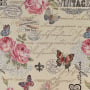 Tissu déco gobelin Cottage Vintage