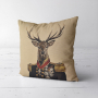 Tissu déco gobelin panneau Admiral Deer, 46x46cm