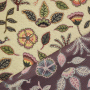 Dekostoff Gobelinstoff Birdscape Art, creme