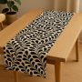Dekostoff Gobelinstoff Drop Wave Branch, creme