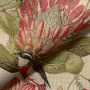 Decoratiestof Gobelin exotic flower garden, lichtbeige