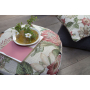 Decoratiestof Gobelin exotic flower garden, lichtbeige