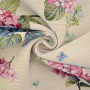 Dekostoff Gobelinstoff Hydrangea Mix, creme