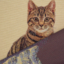 Dekostoff Gobelinstoff Little Kitten Panel, 46 x 46 cm