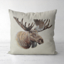 Decoratiestof Gobelin paneel eland, 46 x 46 cm