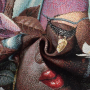 Decoratiestof Gobelin Fancy paneel Flower Lady, 46 x 46 cm