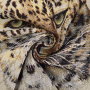 Dekostoff Gobelinstoff Panel Leopard, 46 x 46 cm