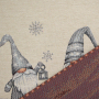 Decoration fabric Gobelin panel Little Gnomes, 46 x 46 cm