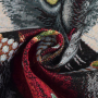 Dekostoff Gobelinstoff Panel Mister Cat, 46 x 46 cm