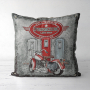 Decoratiestof Gobelin paneel motorbike, 46 x 46 cm