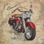 Decoratiestof Gobelin paneel motor, 46 x 46 cm