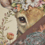 Decoratiestof Gobelin paneel fawn, 46 x 46 cm