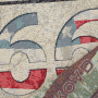 Decoratiestof Gobelin Fancy paneel Route 66, 46 x 46 cm