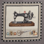 Decoratiestof Gobelin Fancy paneel Sewing Fun, 46 x 46 cm