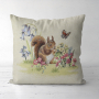 Dekostoff Gobelinstoff Panel Spring Squirrel, 46 x 46 cm