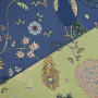 Decoration fabric Gobelin Peacock Garden, blue