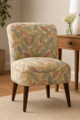 Decoration fabric Gobelin Stitch Sketch Leaf, beige