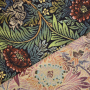 Dekostoff Gobelinstoff Victorian Flowers, schwarz