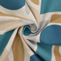 Decoratiestof half panama Abstract Form , naturel
