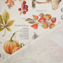 Decoratiestof half panama Autumn Season, naturel