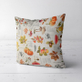 Decoratiestof half panama Autumn Season, naturel