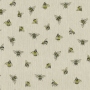 Dekostoff Halbpanama Bienen