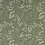 Tissu déco semi panama Feuilles, vert