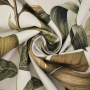 Dekostoff Halbpanama Botanic Leaf