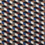 Decoration fabric half panama Cube Illusion