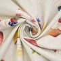 Dekostoff Halbpanama Cupcake, creme