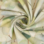 Tissu déco semi panama Feuilles Eucalyptus Leaves