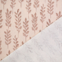 Dekostoff Halbpanama Gentle Branch Art, apricot