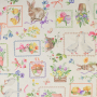 Decoratiestof half panama Joy of Spring