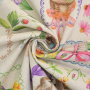 Decoratiestof half panama Joy of Spring