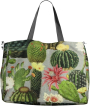 Tissu déco semi panama Cactus, impression numérique