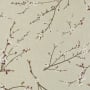 Decoratiestof half panama kersenbloesem