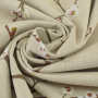 Decoratiestof half panama kersenbloesem