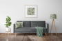 Tissu déco semi panama Mandala, vert