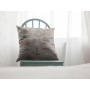 Tissu déco semi panama bord de mer, naturel