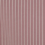 Tissu déco semi panama à rayures Stripe Scene, naturel - lie de vin