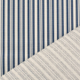Tissu déco semi panama à rayures Stripe Scene, blanc cassé