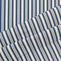 Tissu déco semi panama à rayures Stripe Scene, blanc cassé