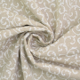 Decoratiestof half panama Tendrils, beige