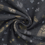 Decoratiestof Jacquard Christmas Tree, grijs