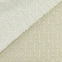Decoratiestof Jacquard doubleface leaves, zandkleurig