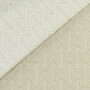 Decoratiestof Jacquard doubleface leaves, zandkleurig