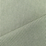 Decoratiestof Jacquard doubleface dobby stripes, dennengroen